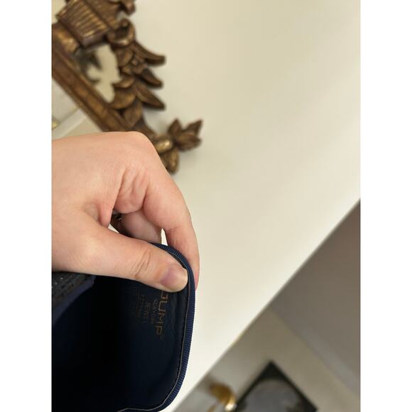 Jump New York J75 Blue Rhinestone Embellished Sparkle Smoking Slipper Loafer - Picture 8 of 10